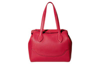 Loro Piana Leather Handbags Shoulder Bags Women's Rose Crimson