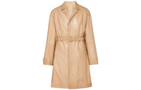 PRADA Coats Men Sand Beige Yellow