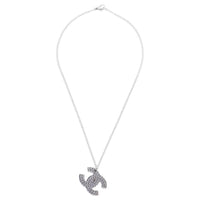CHANEL 2003 Cc Mark Necklace