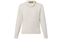 LOUIS VUITTON Chain Detail Cashmere Sweater