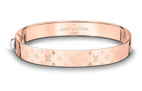 LOUIS VUITTON Metal Bangles Women's Rose Gold