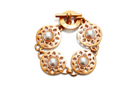 CELINE Gold-Plated Bracelets Women's Gold
