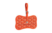 GOYARD Chien Gris Canvas With Leather Pet Bag Merch Unisex Orange