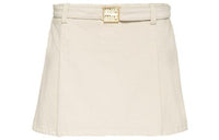 MIU MIU SS23 Casual Short Skirts Women's Light Umber