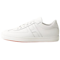 HERMES Boomerang Low-Top Skateboard Shoes Men's White