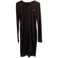 MIU MIU Silk Jersey Dress Nero