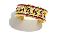 CHANEL Metal Bangles Women's Gold