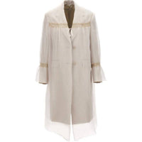 PRADA Trench Coat Women's Beige