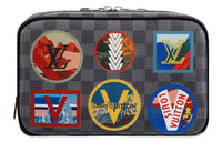 LOUIS VUITTON Toiletry Pouch Damier Graphite Alps Gm