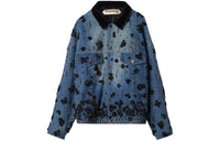 MIU MIU Denim Jackets Women's Blue