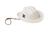 MIU MIU Hats & Caps Unisex White