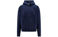 SAINT LAURENT Logo Embroidered Long Sleeved Hoodie