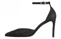 LOUIS VUITTON Slim Heel High Heels 9cm Women's Black