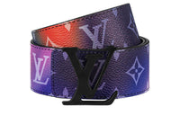 LOUIS VUITTON Lv Shape 40mm Reversible Belt Sunset Monogram