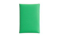 HERMES CalviCalvi Duo Madame Calfskin Card Holder Women's 0Z Vert Comics Comic Green