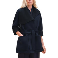 HERMES Coats Women's Navy