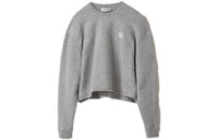 MIU MIU Logo Embroidered Crewneck Knitted Jumper