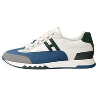 HERMES Trail Low Top Casual Shoes Men's Blue