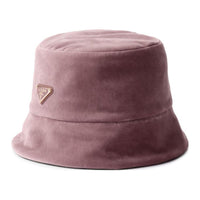 PRADA Velvet Bucket Hat