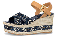 LOUIS VUITTON Sandal Women's Blue Brown