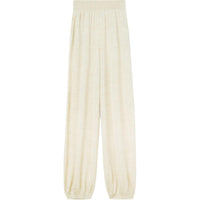 Loro Piana SS24 Casual Pants Women's Opal White