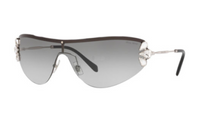 MIU MIU - Irregular Shape Sunglasses Women's Silver