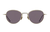 PRADA Pure Titanium Round Sunglasses Men's Silver