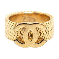 CHANEL Pre-Owned 2005  Plated CC Costume Ring