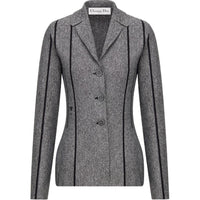 DIOR Jackets Coats Women's Gray