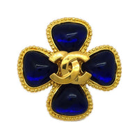 CHANEL Pre-Owned 1996 CC Gripoix Brooch