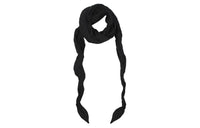 SAINT LAURENT Silk Scarves Women's Black