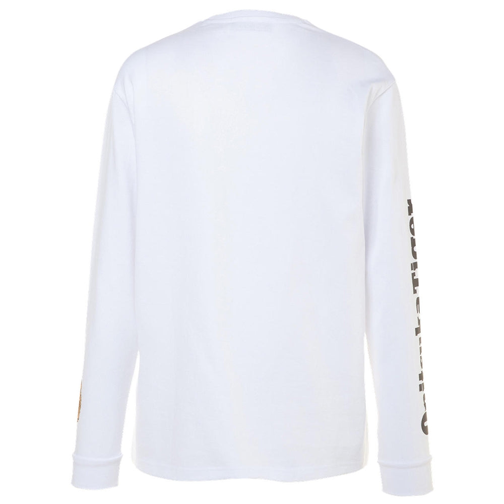 Onitsuka Tiger Graphic Long Sleeve T-shirt 'White' 2183A293-100