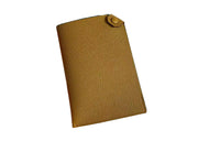 HERMES Tarmac Epsom Leather Passport Holder Women's 2S Sesame Sesame-Colored