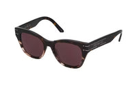 DIOR Acetate Butterfly Sunglasses Women's Brown