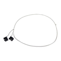 CHANEL Pre-Owned 2004  Plated Cube Chain Belt