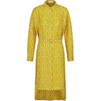 DIOR Long Sleeved Dresses Women's Yellow