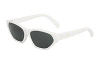 CELINE Plate Frame Irregular Shape Sunglass Women's