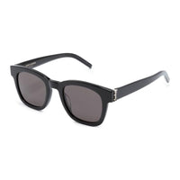 SAINT LAURENT Eyewear YSL plaque Square frame Sunglasses