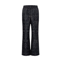 LOUIS VUITTON Printed Silk Pyjama Pants