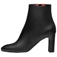 HERMES Delice Ankle Boots Women's Black