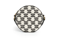 CELINE Leather, Fabric Wallet Women's Black