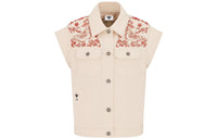 DIOR Embroidered Detail Denim Vest