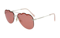 MIU MIU Aviator Sunglasses Women's Silver