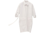HERMES Long-Sleeved Dresses Women's White