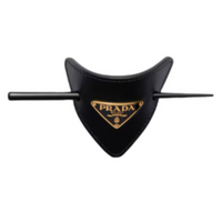 PRADA Leather Hair Clip