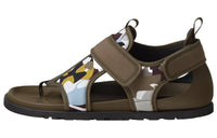 HERMES Giorno Beach Sandals Men's Dark Gray