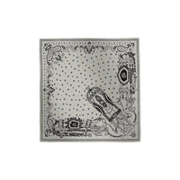 HERMES Silk Silk Scarves Women's Gray