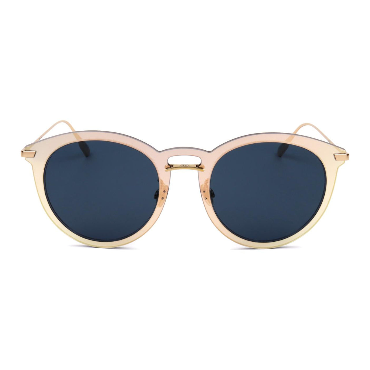 DIOR Cat Eye Sunglasses Women's Gold