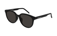SAINT LAURENT Irregular Shape Sunglasses Women's Black
