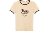 CELINE T-Shirts Women's Butter